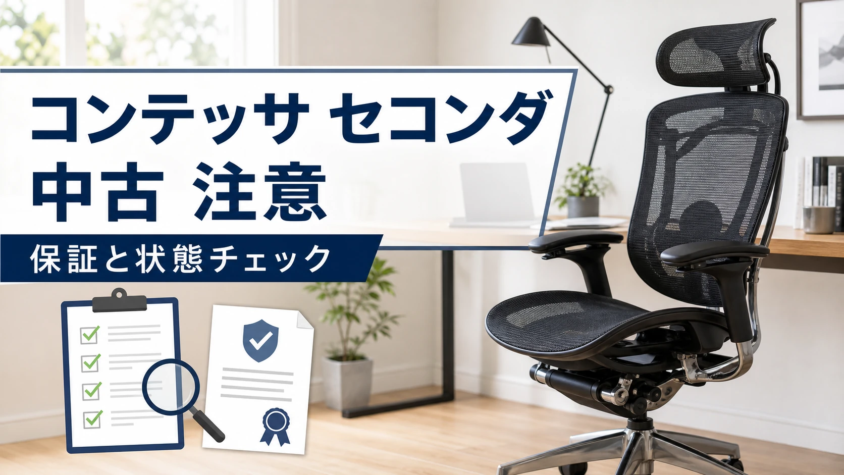 コンテッサ セコンダ中古の注意点を解説するチェアコンパスの記事アイキャッチ