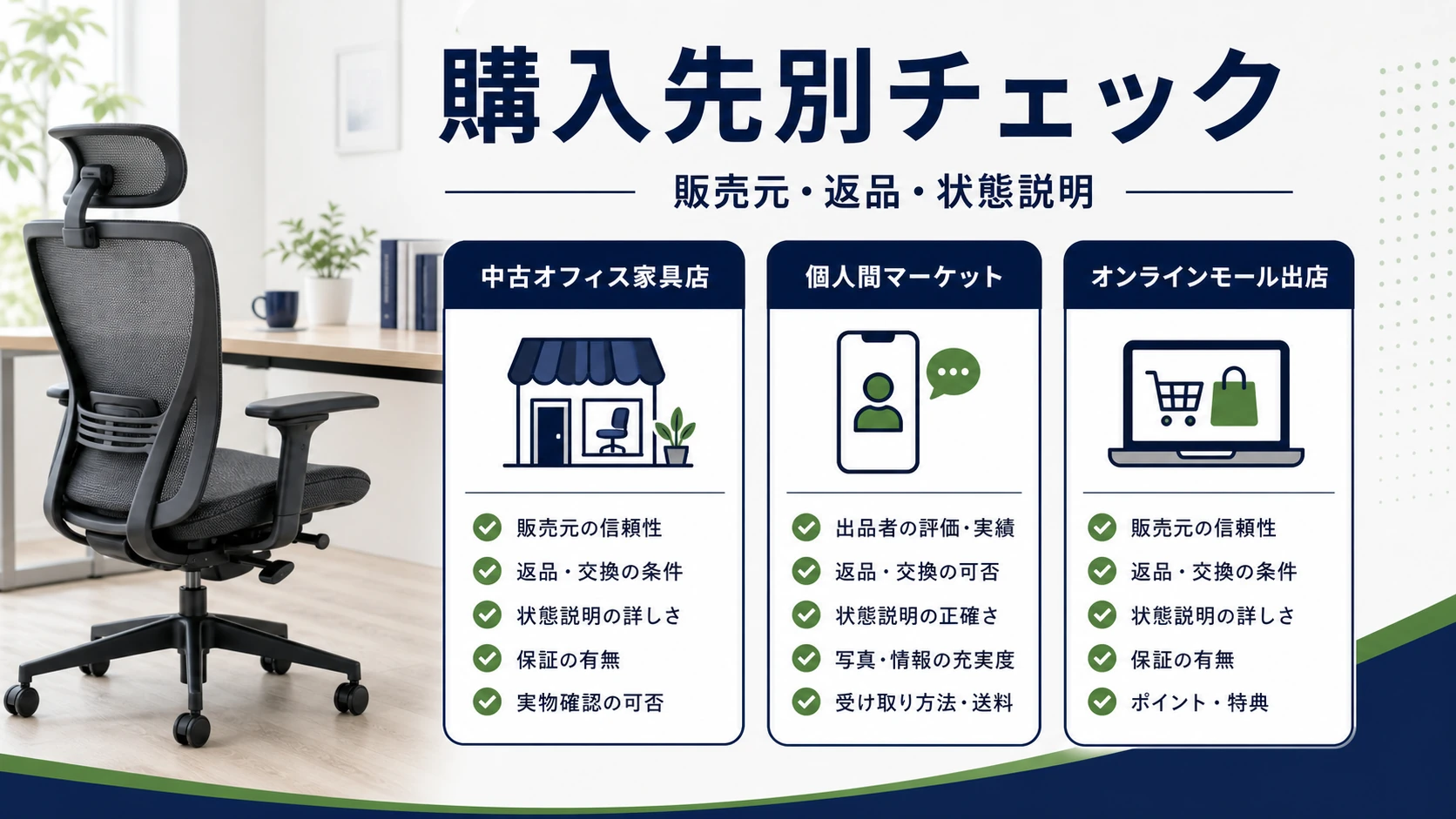 中古コンテッサセコンダの購入先別チェック図解