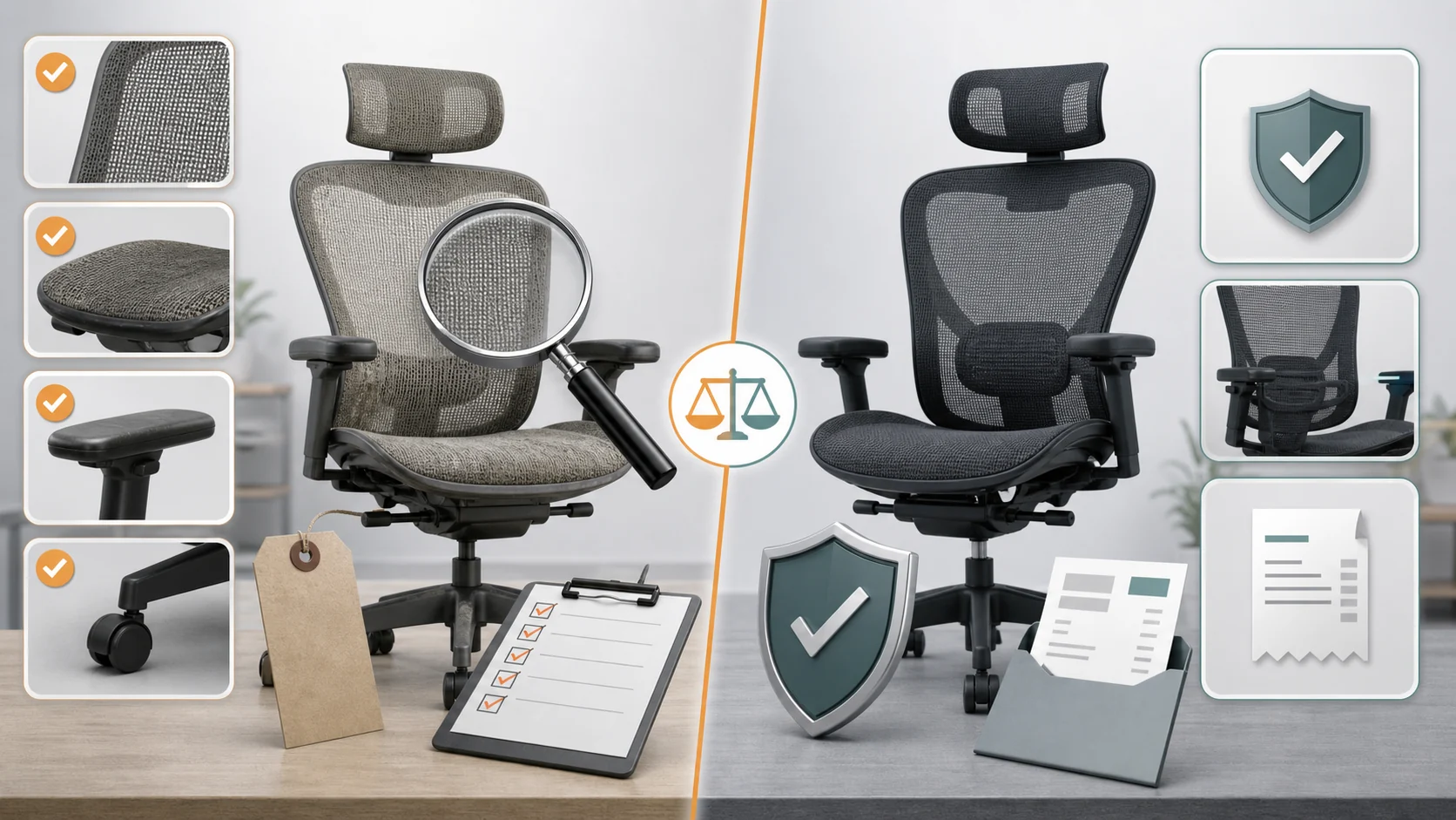 中古旧プロと新品PRO2の注意点を比較する図解