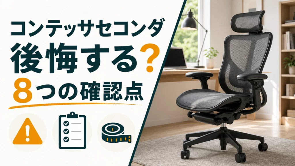 コンテッサセコンダで後悔する？購入前に確認したい8つのこと