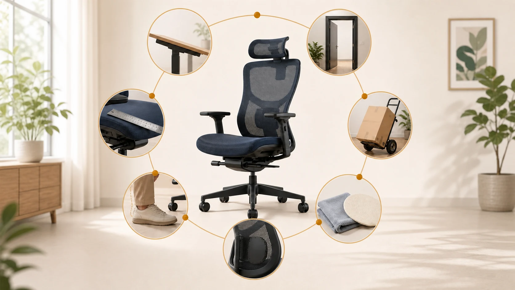 COFO Chair Premium 2を買う前に見る7項目のチェック図