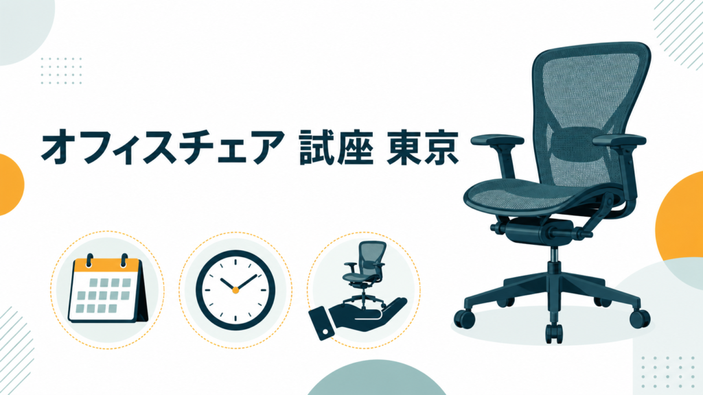 東京でオフィスチェアを試座できる店10選｜土日に行けるのはどこ？