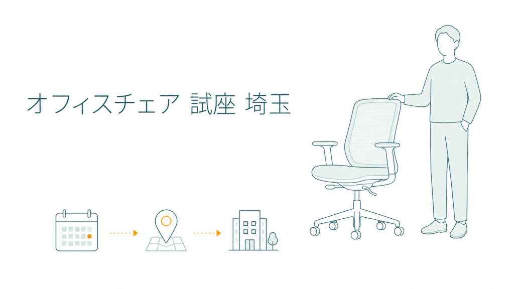 埼玉でアーロンに座れる店はここ｜オフィスチェア試座10選と行ける曜日