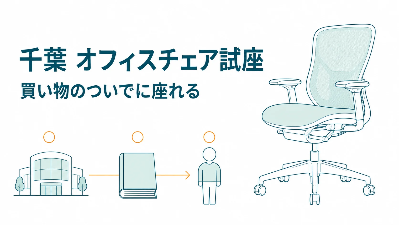 千葉でオフィスチェアに座れる店9選｜ららぽーととイオンで試せる